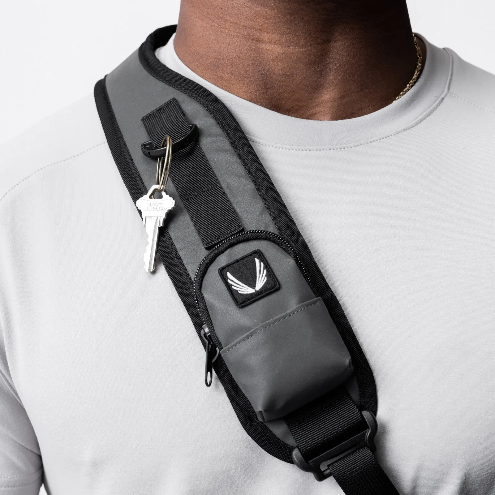 0705. Reflective Holster Sling Bag - Reflective