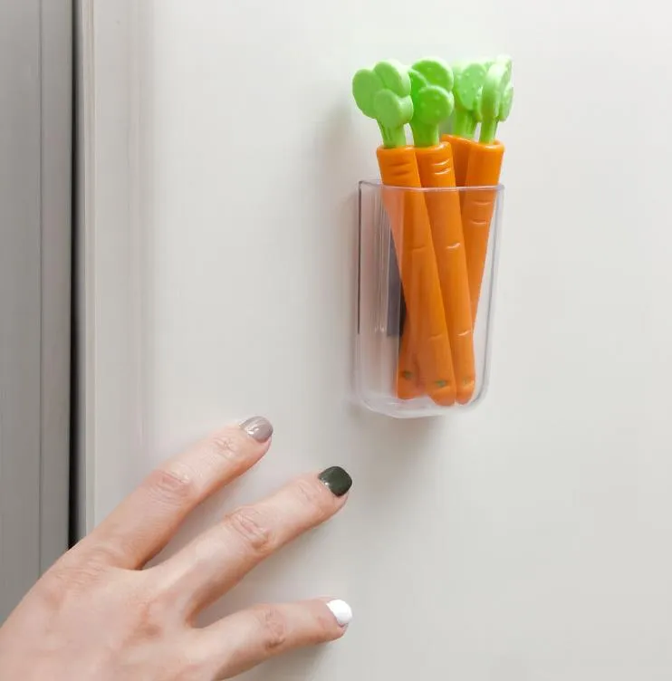 5PC Cartoon Carrot Food Bag Closure Clip - Jennyhome