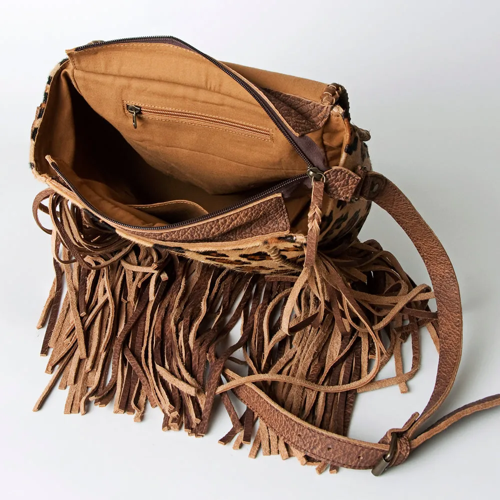 American Darling ADBG753 Crossbody Hair-On Genuine Leather Women Bag Western Handbag Purse