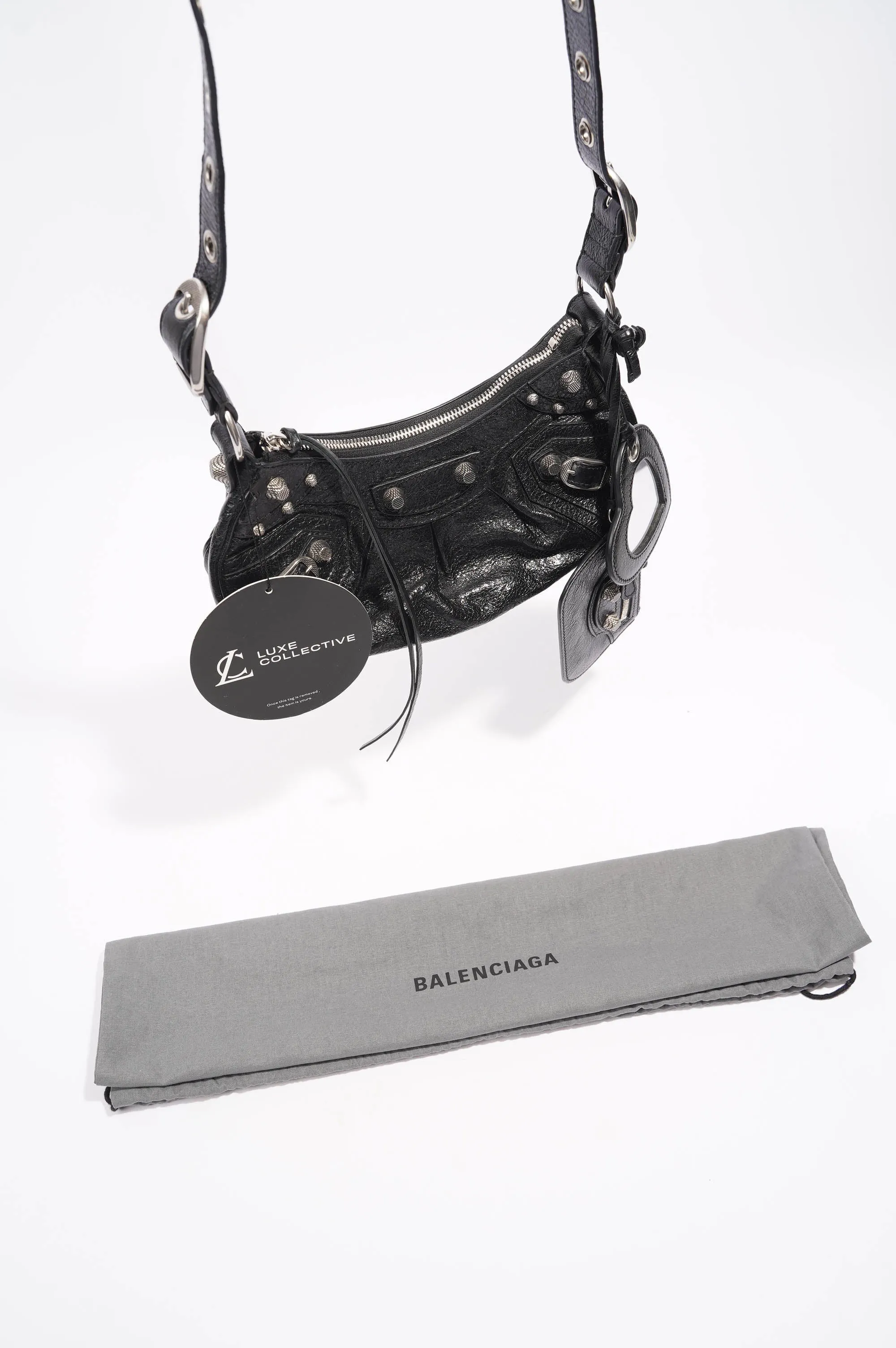 Balenciaga Le Cagole Black Leather XS