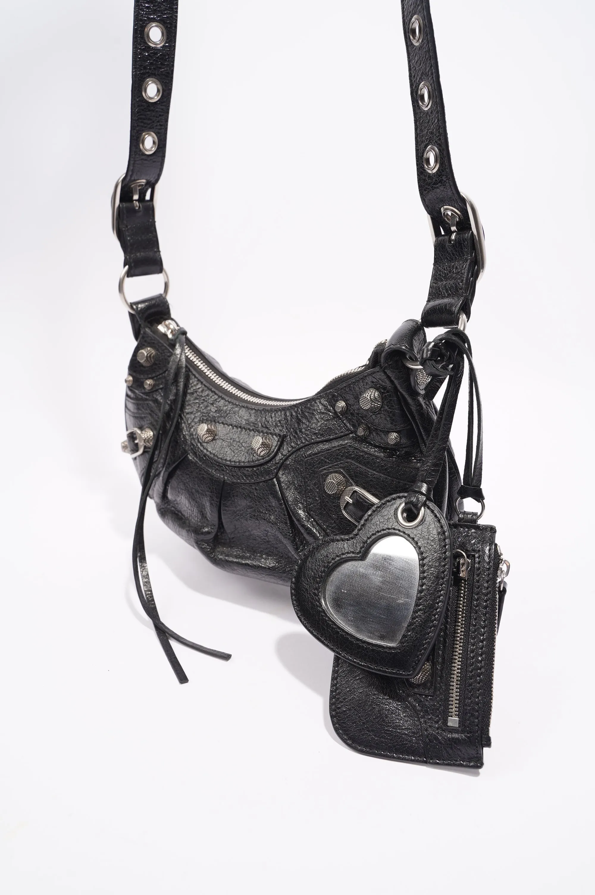 Balenciaga Le Cagole Black Leather XS