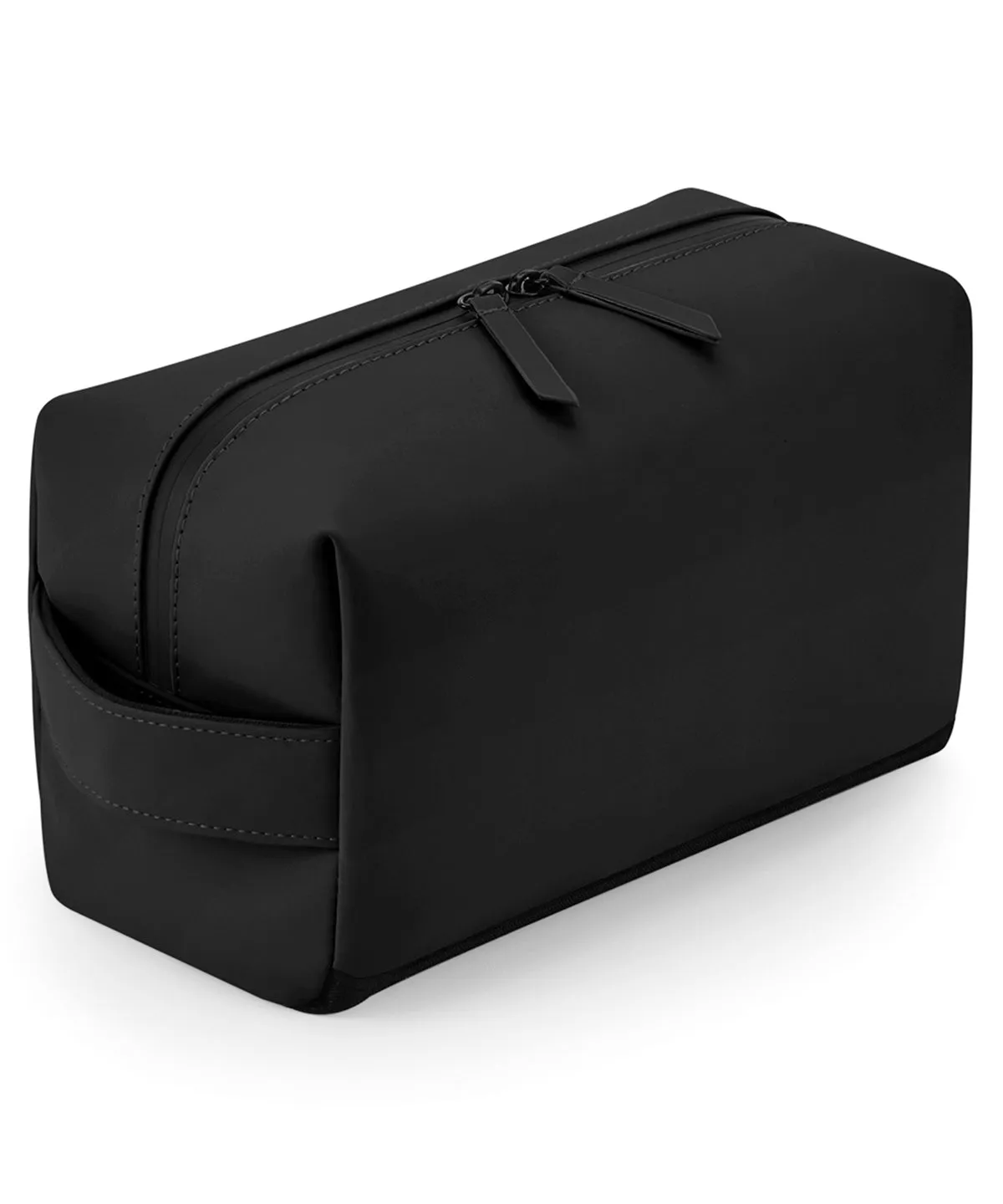 Black - Matte PU toiletry/accessory case