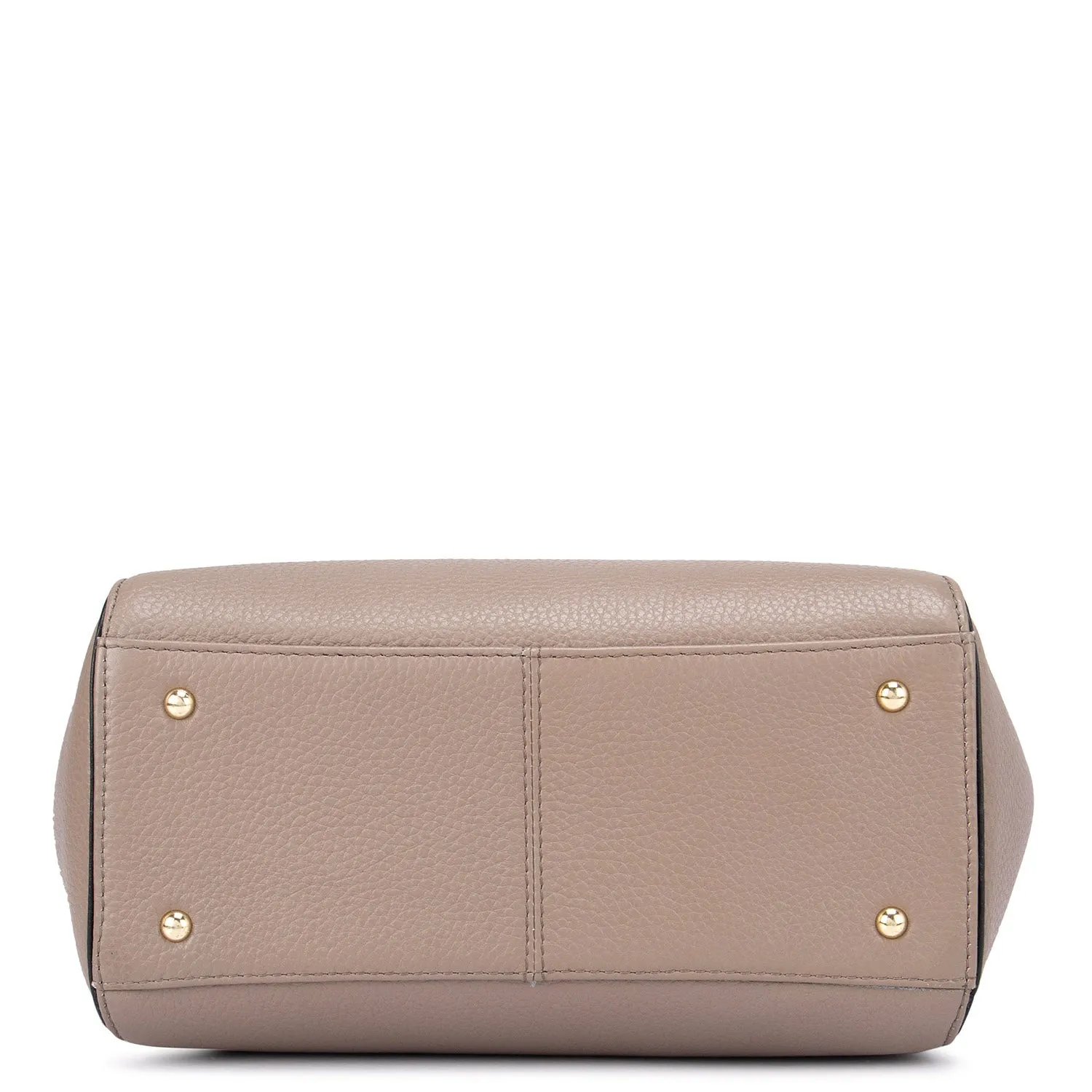 Brown Wax Tote Bag
