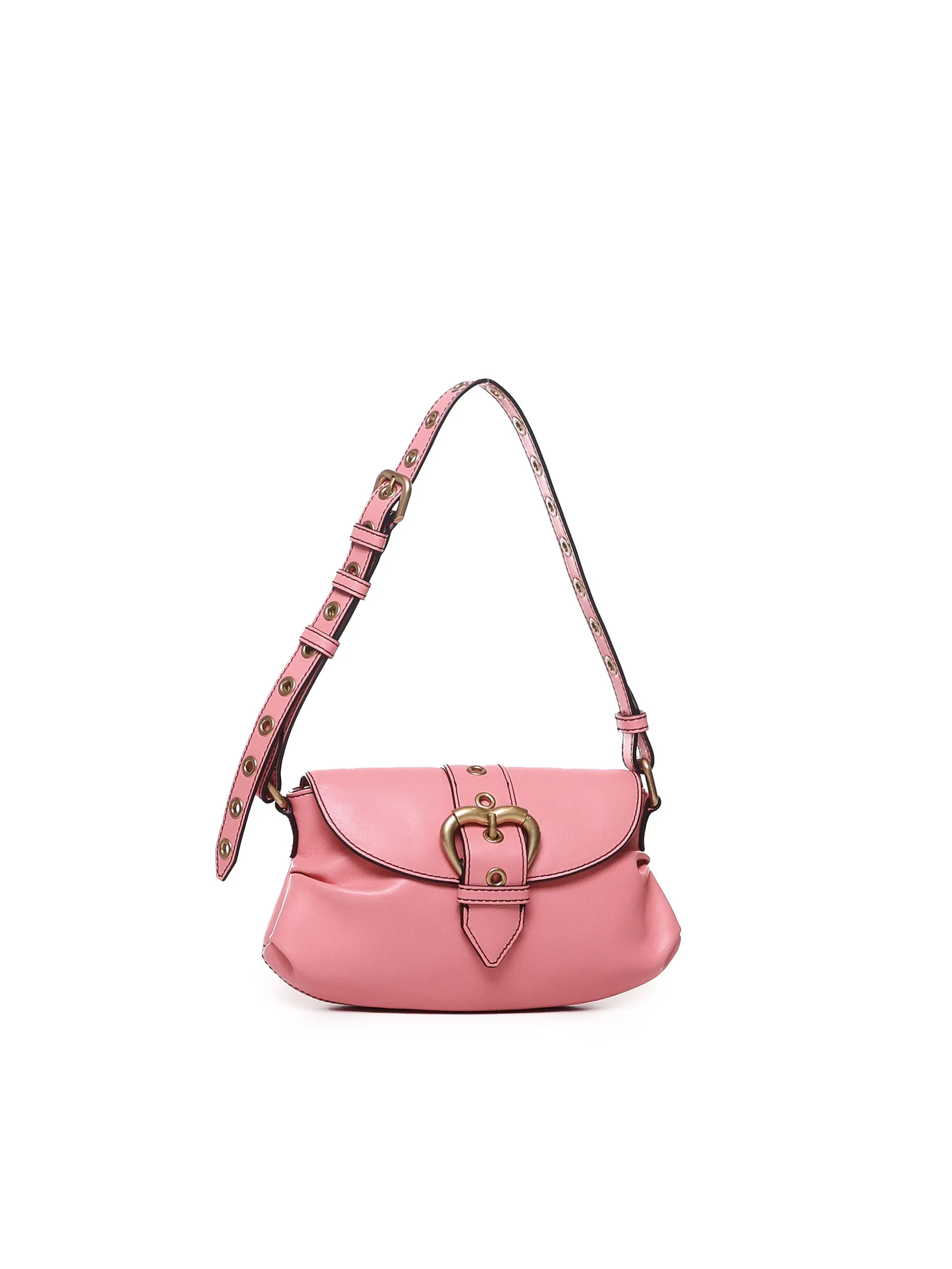 Calfskin Mini Bag with Heart Closure