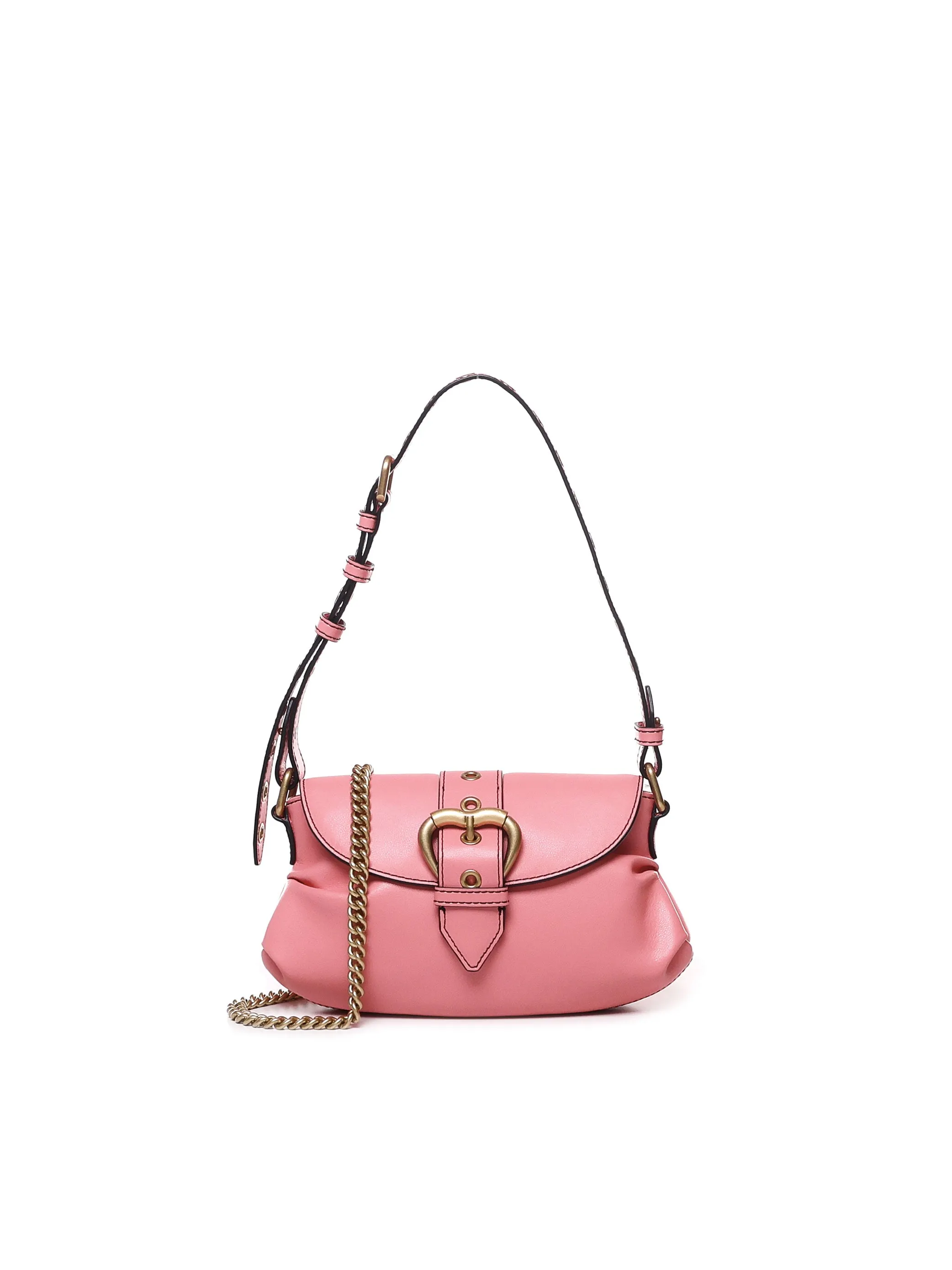 Calfskin Mini Bag with Heart Closure