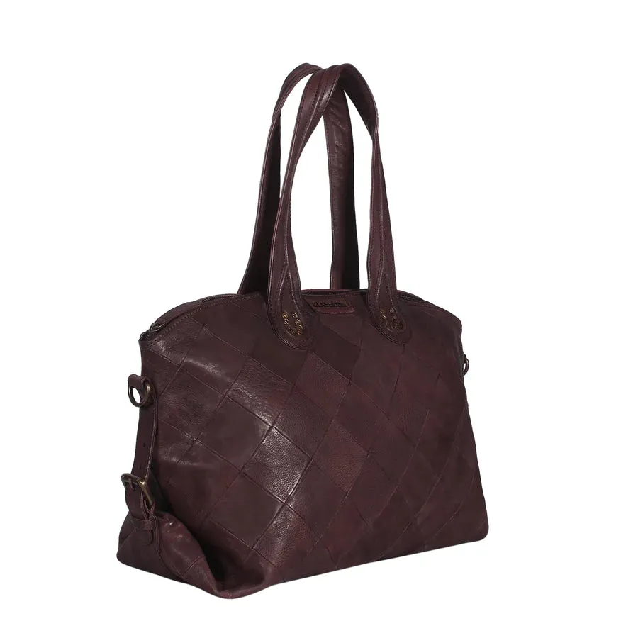 Cannes Diamond Large Bowler Bag