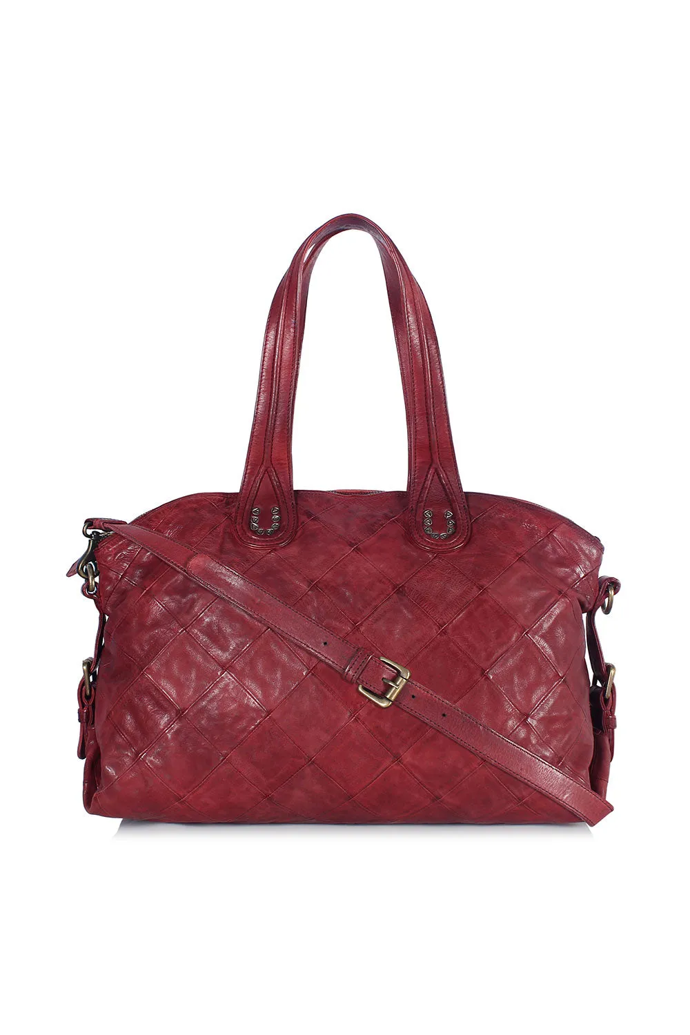 Cannes Diamond Large Bowler Bag