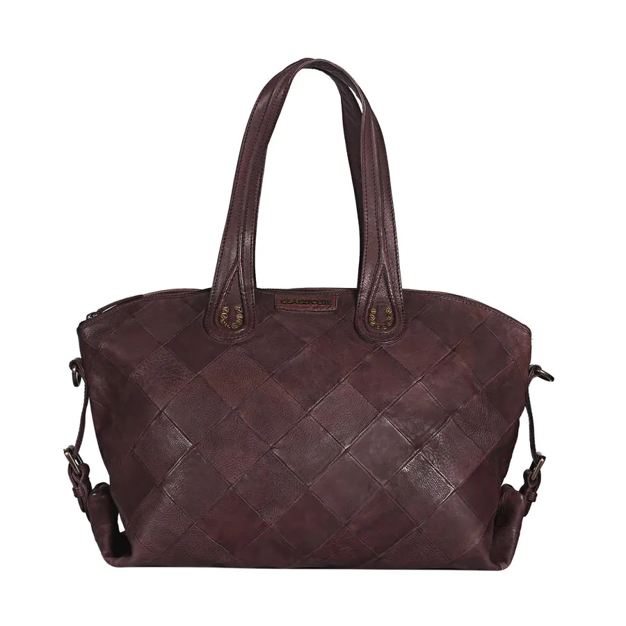 Cannes Diamond Large Bowler Bag