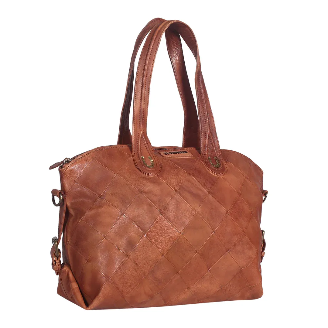 Cannes Diamond Large Bowler Bag