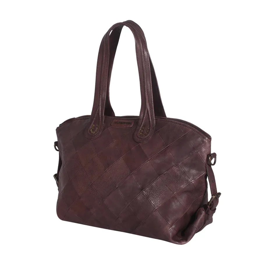 Cannes Diamond Large Bowler Bag