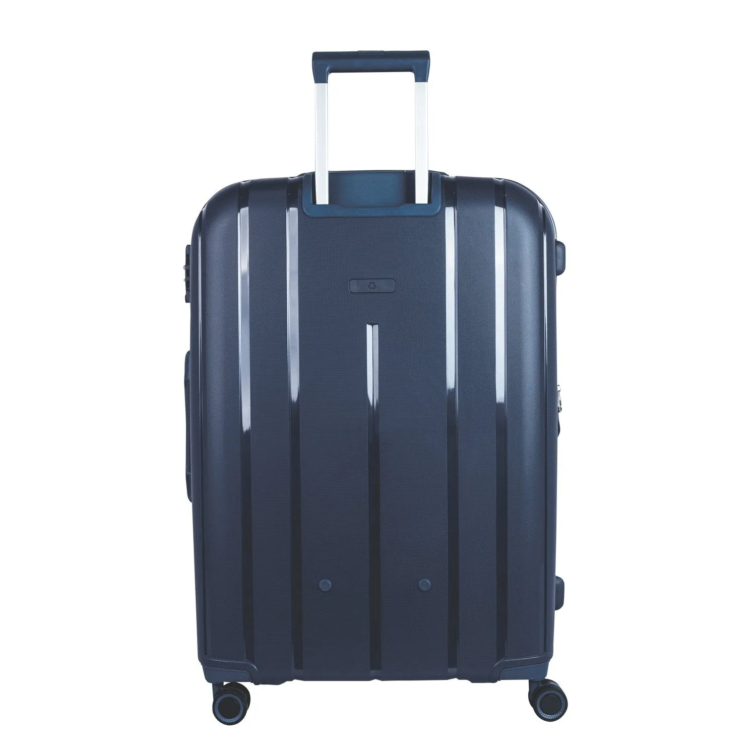 Cape Town Collection Trolley Set of 3   Free Beauty Case, GreyBlue