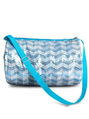 Capezio Chevron Sequin Barrel Bag B283C