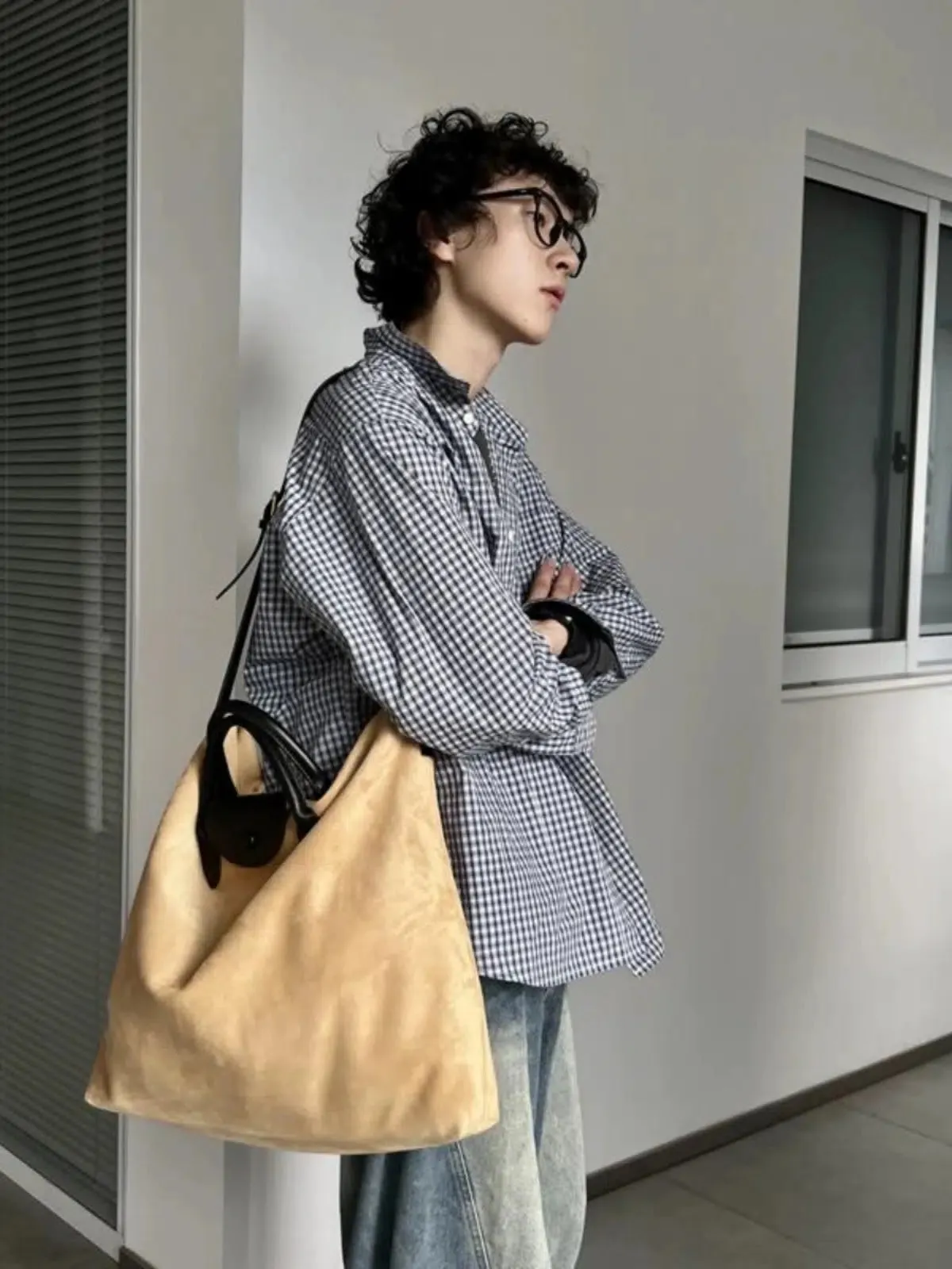 Casual Handle Shoulder Bag