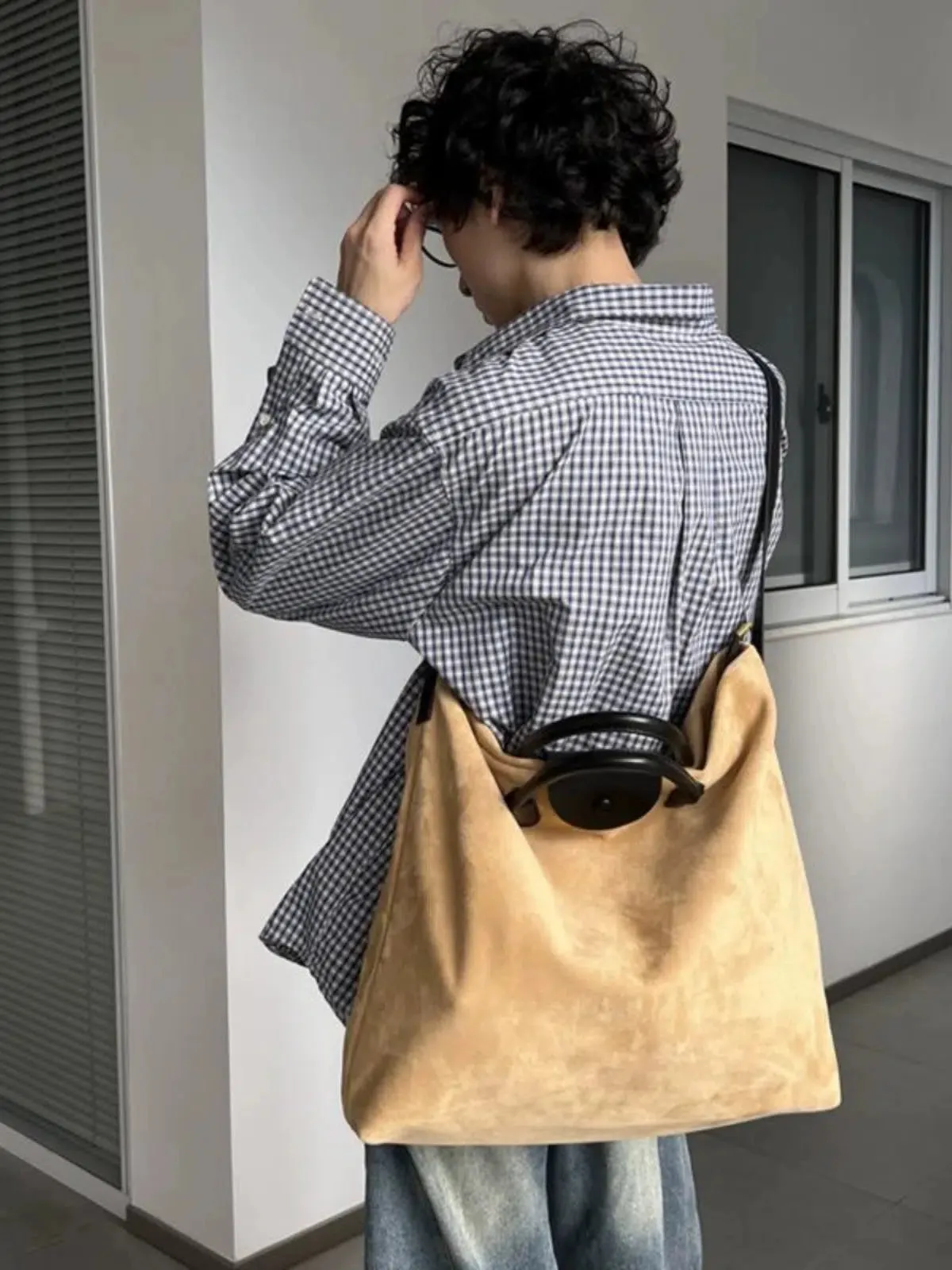 Casual Handle Shoulder Bag