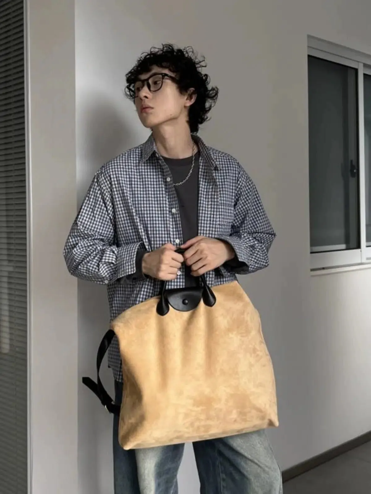 Casual Handle Shoulder Bag