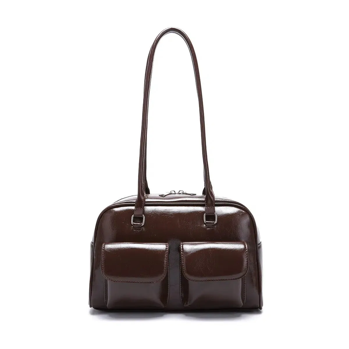 Casual Pockets Shoulder Bag