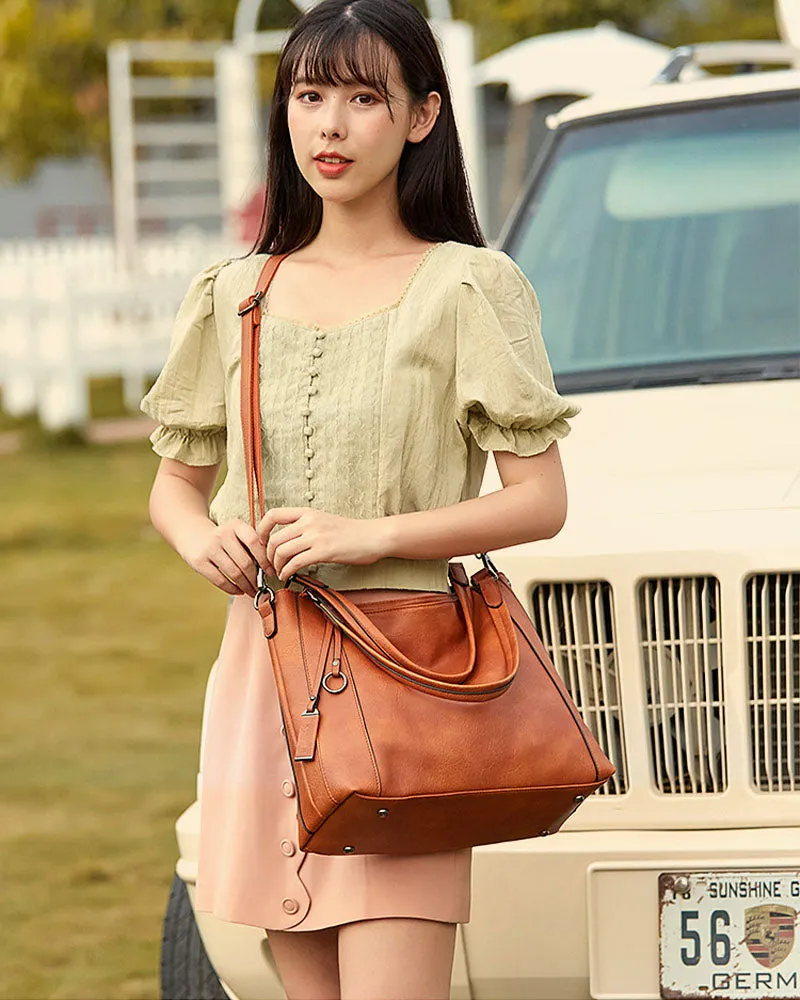 Casual Tote Leather Bag