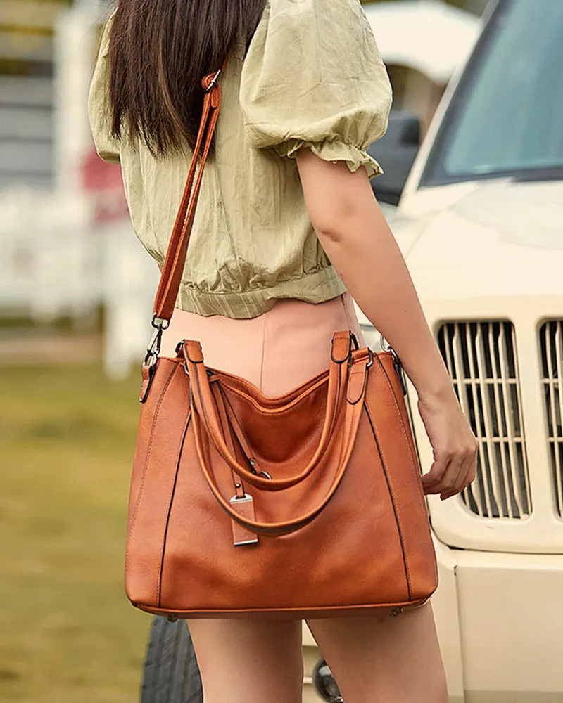Casual Tote Leather Bag