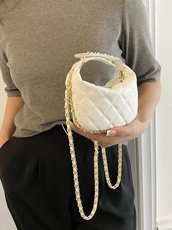 Chains Rhombic Crossbody Bags Bags