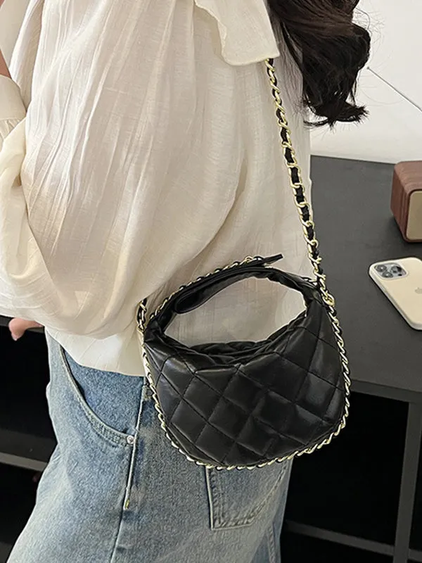 Chains Rhombic Crossbody Bags Bags