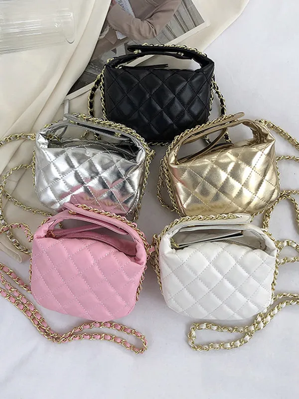 Chains Rhombic Crossbody Bags Bags