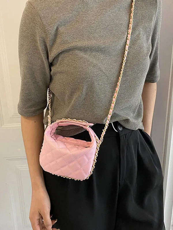 Chains Rhombic Crossbody Bags Bags