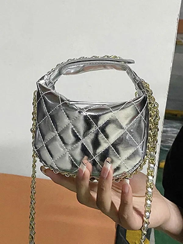 Chains Rhombic Crossbody Bags Bags