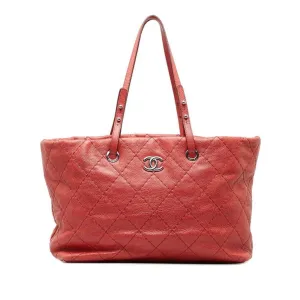 Chanel -  Leather Tote Bag (Pre-Owned)