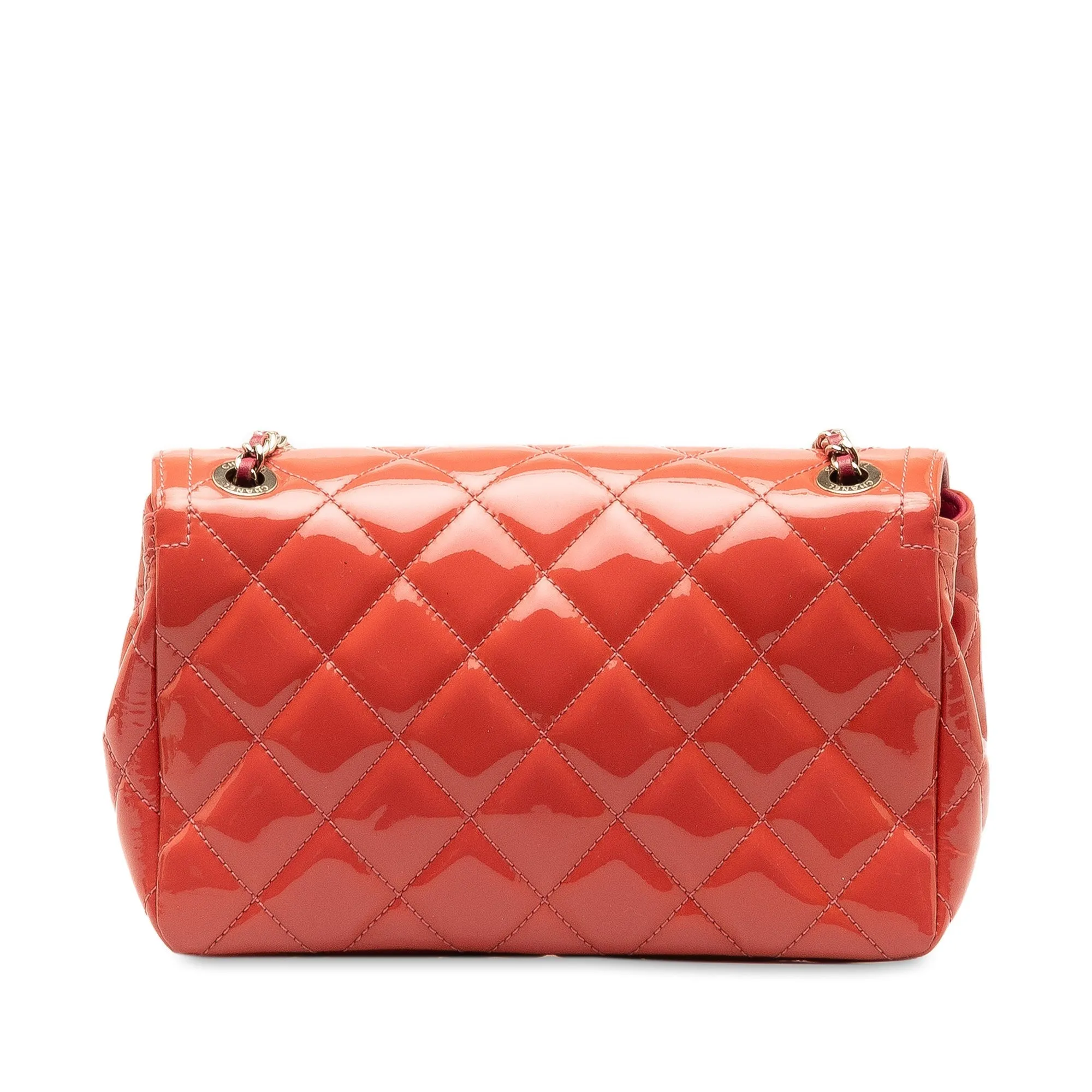 Chanel Small Patent Coco Shine Flap Shoulder Bag