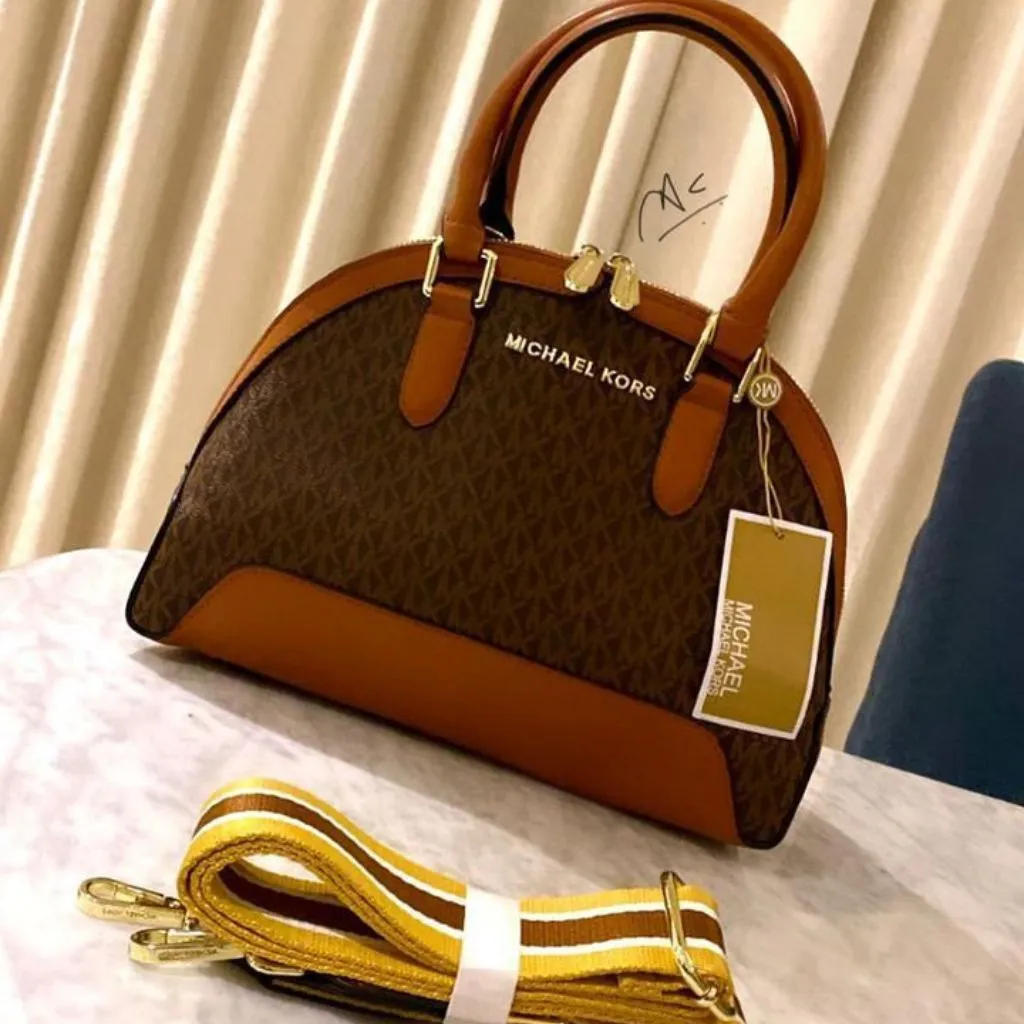 Charm Large Dome Adjustable Buckle Crossbody Handbag For Women