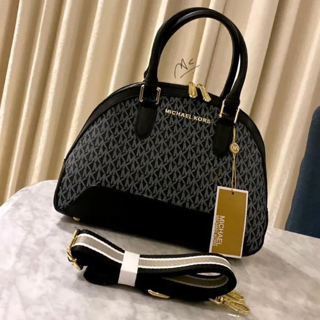Charm Large Dome Adjustable Buckle Crossbody Handbag For Women