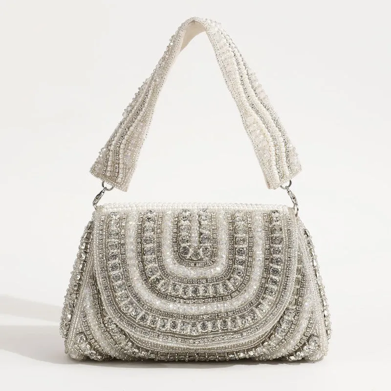Chloe Gold Flap Over Bag with Handle