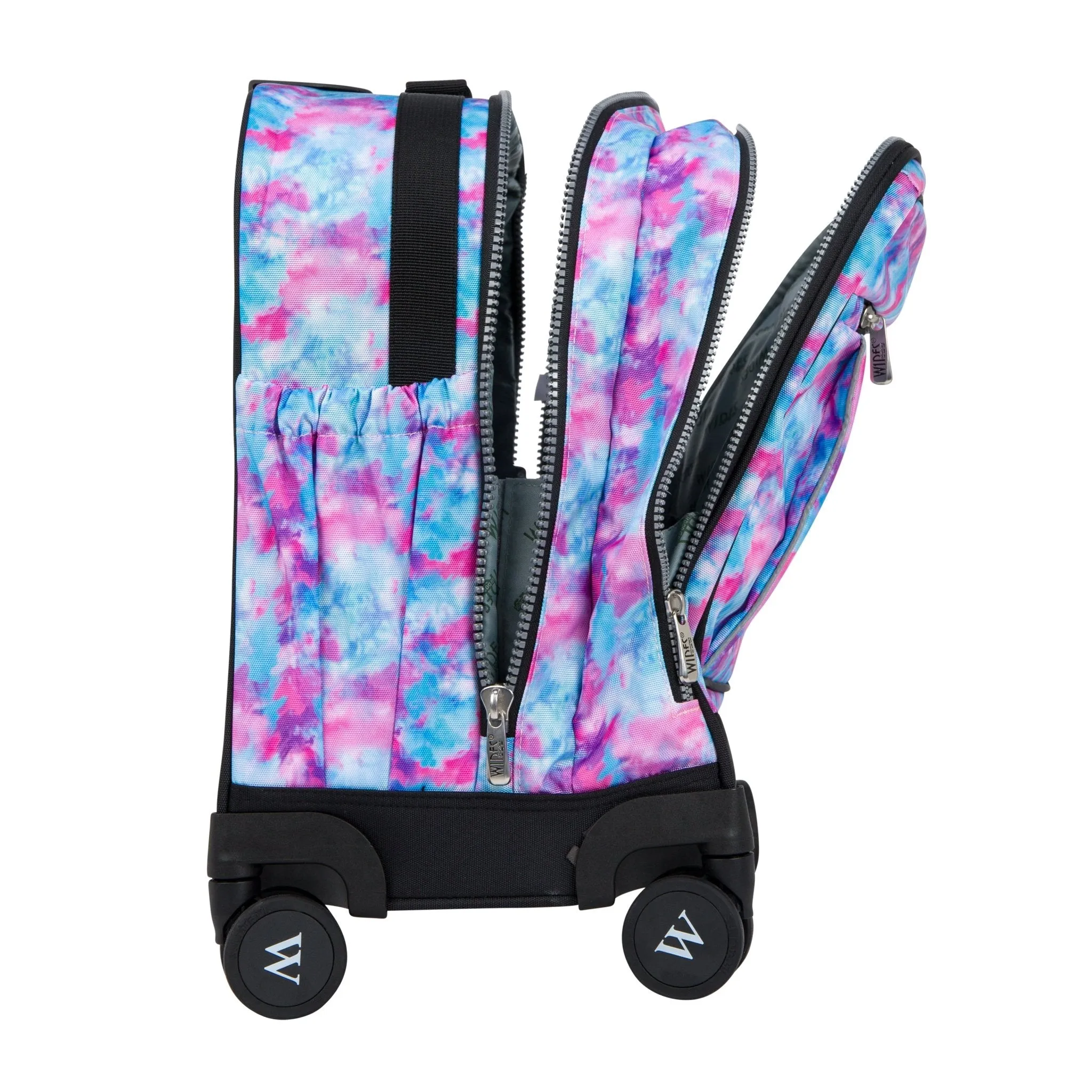 Cotton Candy School Bag Trolley Set of 4(Lunch Bag & Pencil Case) Lunch Box