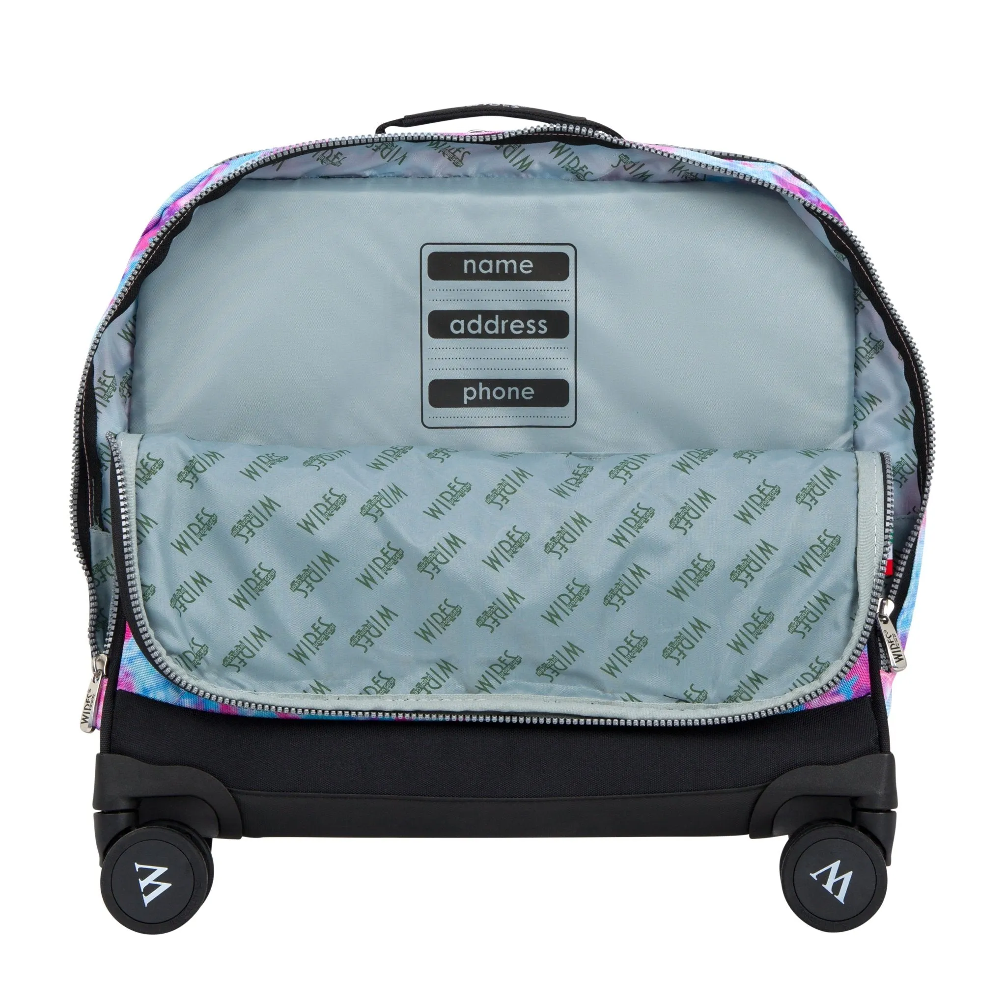 Cotton Candy School Bag Trolley Set of 4(Lunch Bag & Pencil Case) Lunch Box
