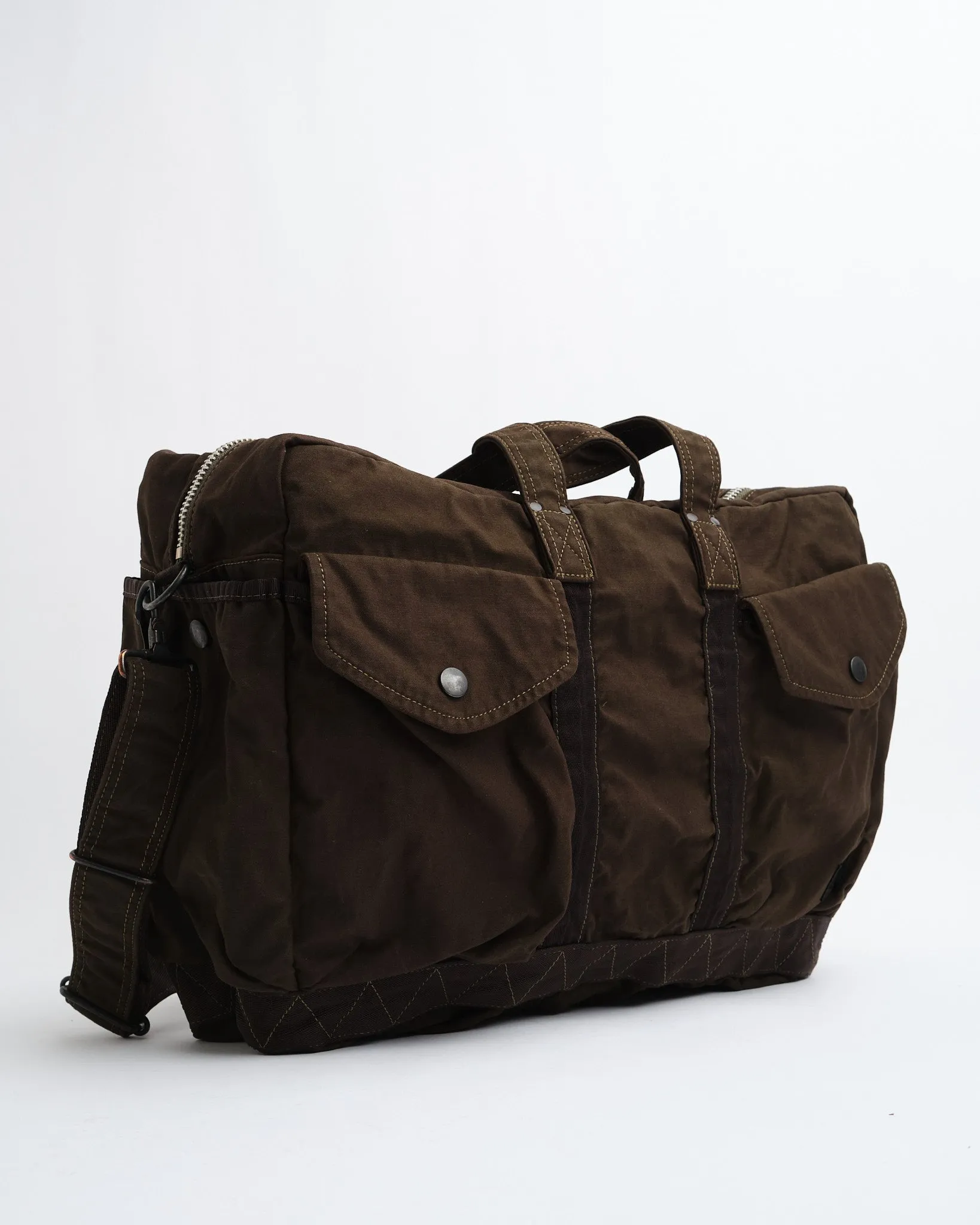 CRAG 2WAY BOSTON BAG (S) Khaki
