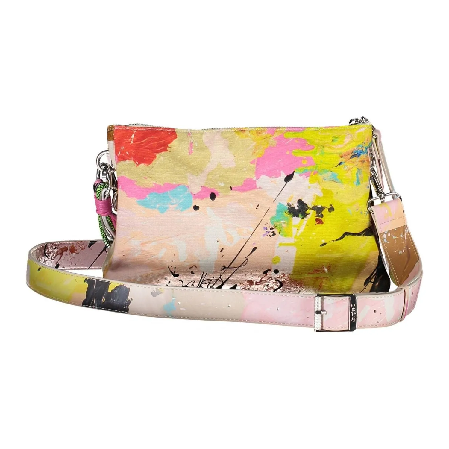 Desigual White Cotton Women Handbag