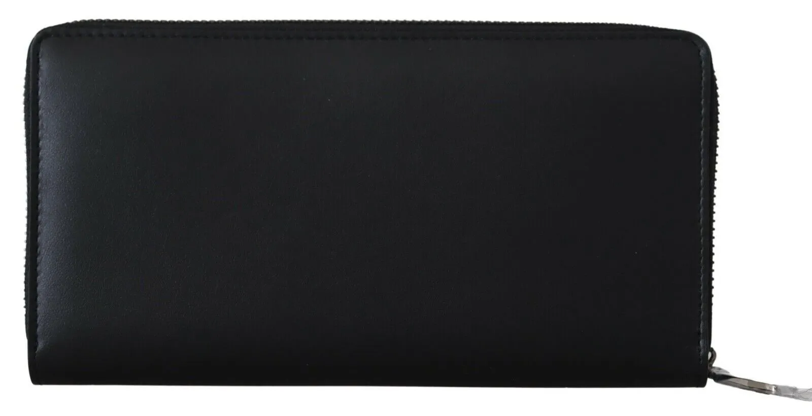 Dolce & Gabbana Elegant Textured Leather Continental Wallet