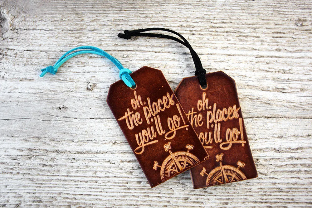 Dr Seuss Quote Luggage Tag