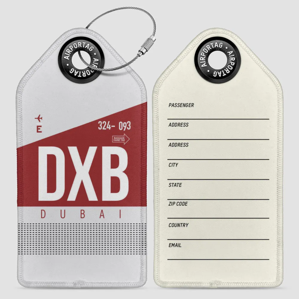 DXB - Luggage Tag
