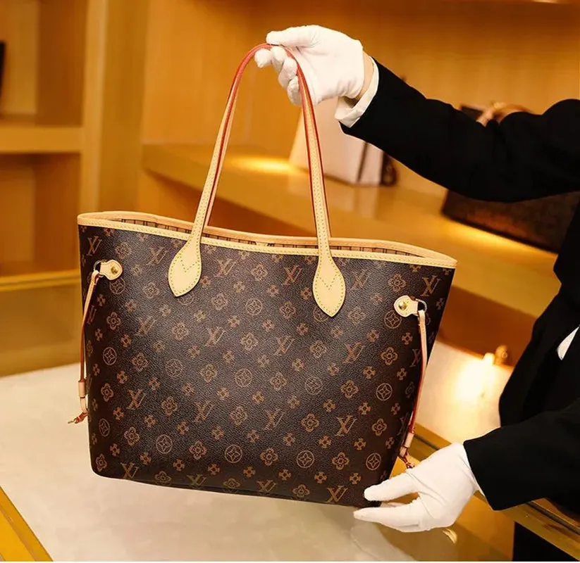 Elegant Real Leather Tote Bag- Premium Shoulder
