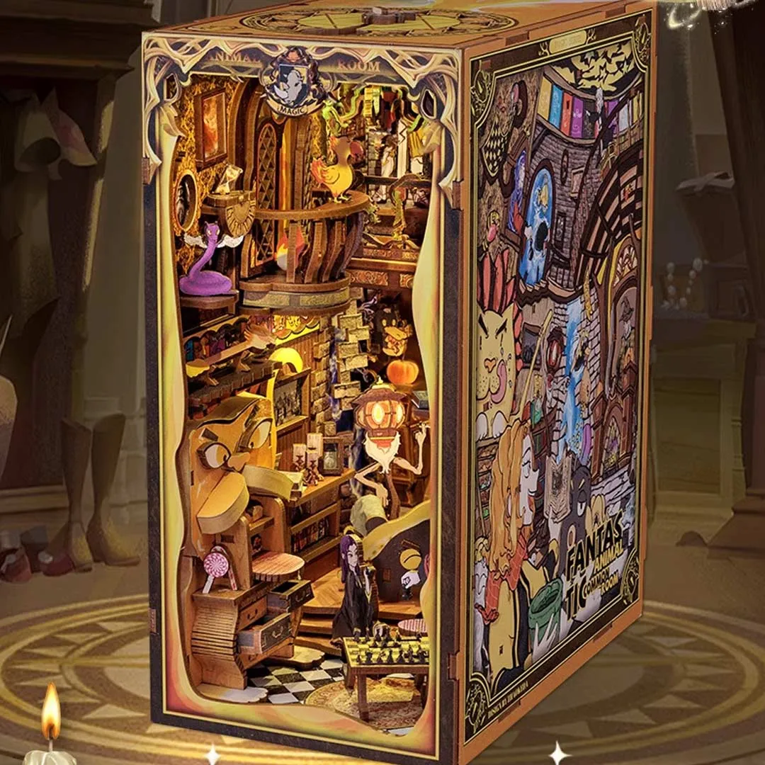Fantastic Animal Common Room  DIY Book Nook Kit