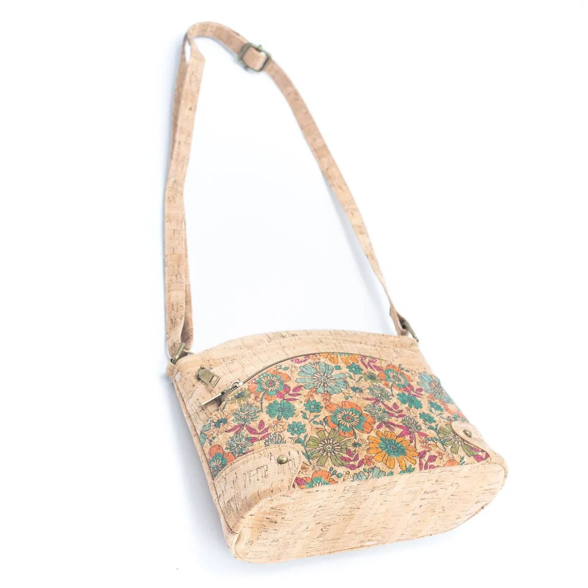 Flash Sale Three-Line Zipper Women's  summer Cork Crossbody  Bag 018