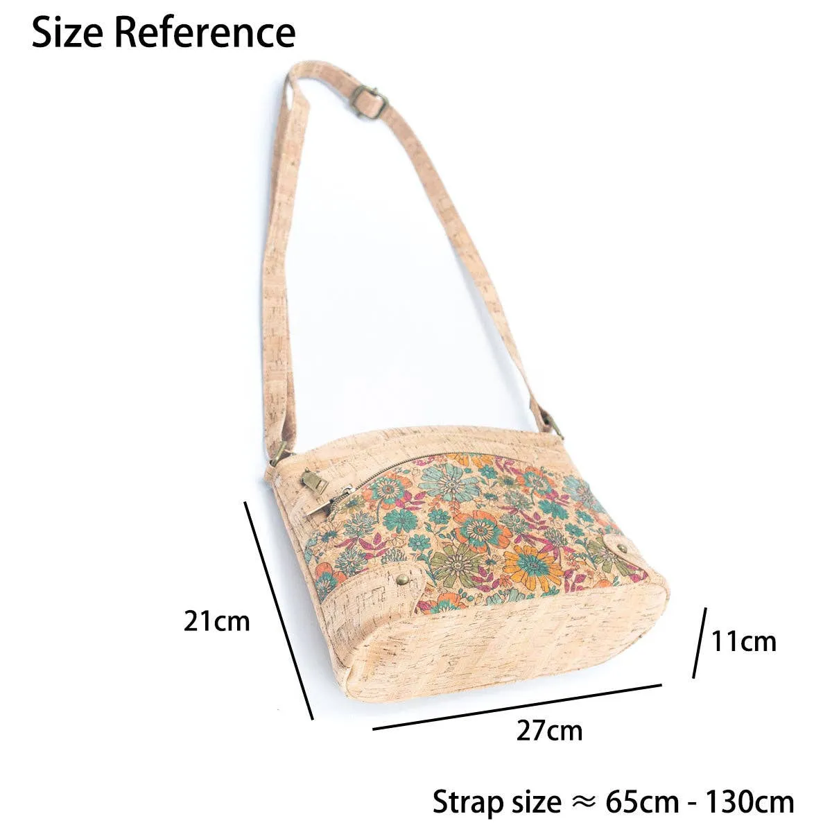 Flash Sale Three-Line Zipper Women's  summer Cork Crossbody  Bag 018