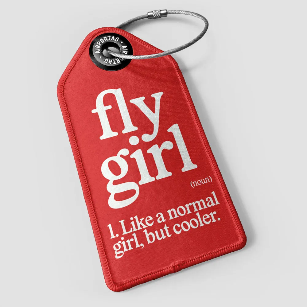 Fly Girl - Luggage Tag