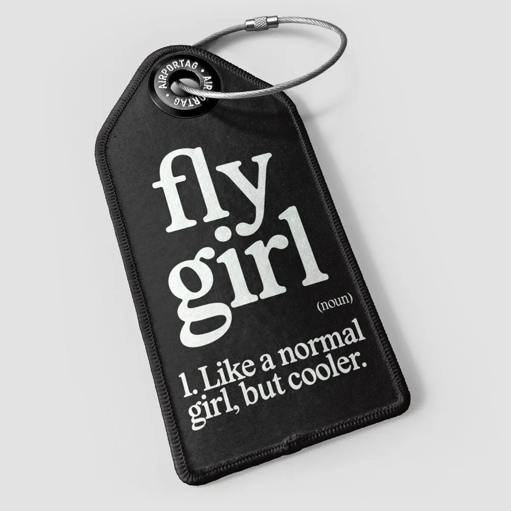 Fly Girl - Luggage Tag