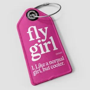 Fly Girl - Luggage Tag