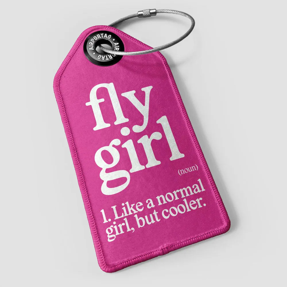 Fly Girl - Luggage Tag