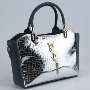 Glossy Texture Formal Leather Shoulder Bags #22
