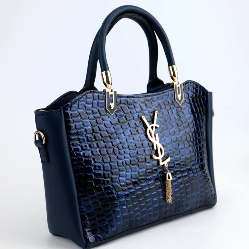 Glossy Texture Formal Leather Shoulder Bags #22
