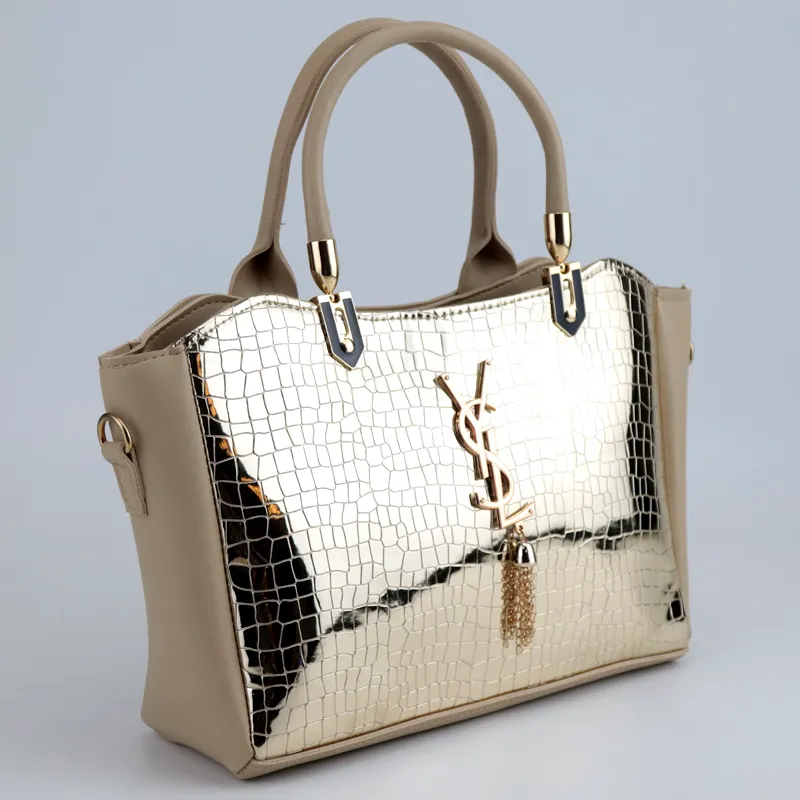 Glossy Texture Formal Leather Shoulder Bags #22